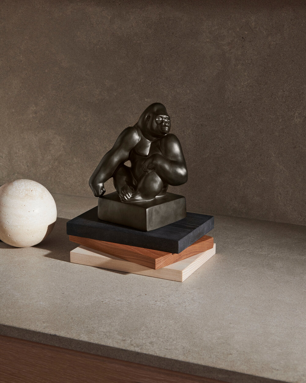 Gorilla figur - H20,5 cm.